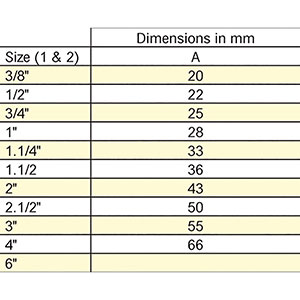 Galv 45 Deg F/F Par155G