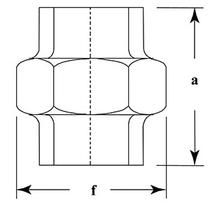 Galv Cone Seat F/F Par271G