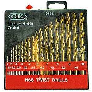 CK T3291 HSS Titanium 19 Piece