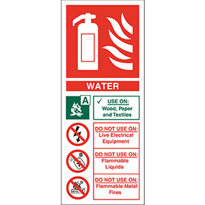 Fire Extinguisher 202mm x 82mm