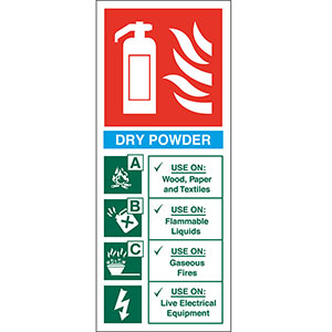 Fire Extinguisher 202mm x 82mm