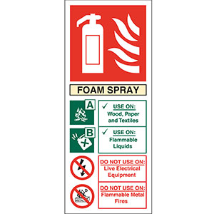 Fire Extinguisher 202mm x 82mm