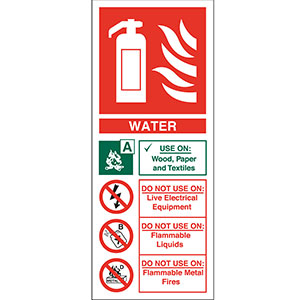 Fire Extinguisher 202mm x 82mm