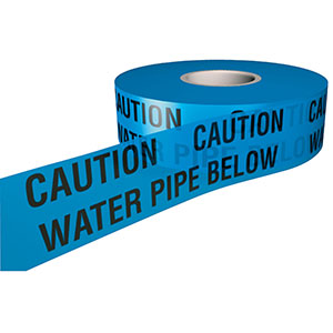 Caution Water Mains Below