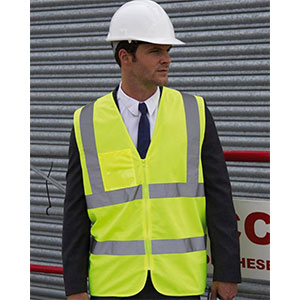 Safety Waistcoat & Hard Hat