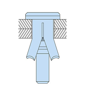 Type HBCSK - Countersunk - BZP