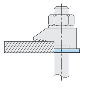 Type CW - Clipped Washer - BZP