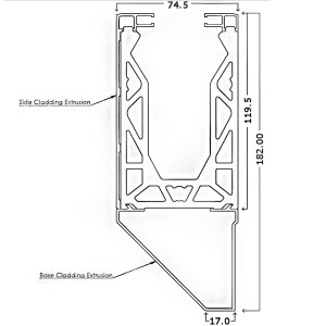 Posi-Glaze Aluminium Profile