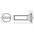 M6 - A2 -Grade 304 - DIN964