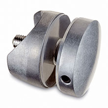 Model 0747 Flat - 50mm Dia - Glass Adapters - Stone