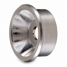 Model 0723 For Mod 44/46 Flat - Glass Adapters - St.St Effect