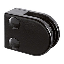 Model 20 Flat - Glass Clamps - Black