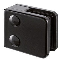 Model 21 Flat - Glass Clamps - Black