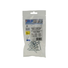 Alu/Steel Pop Rivet - JRP - Large Flange - Bagged