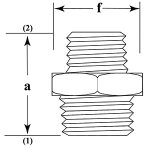 Black Hex Reducing Par145B Black Hex Reducing Par145B