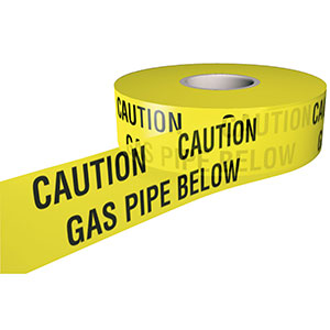Caution Gas Mains(Pipe) Below Caution Gas Mains(Pipe) Below