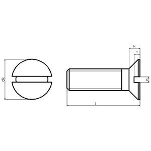 M12 - A2 - Grade 304 DIN963 M12 - A2 - Grade 304 DIN963