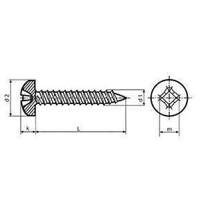 4.8mm Pozi Pan - AB 4.8mm Pozi Pan - AB