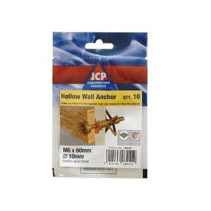 JCP Hollow Wall Anchor Bagged